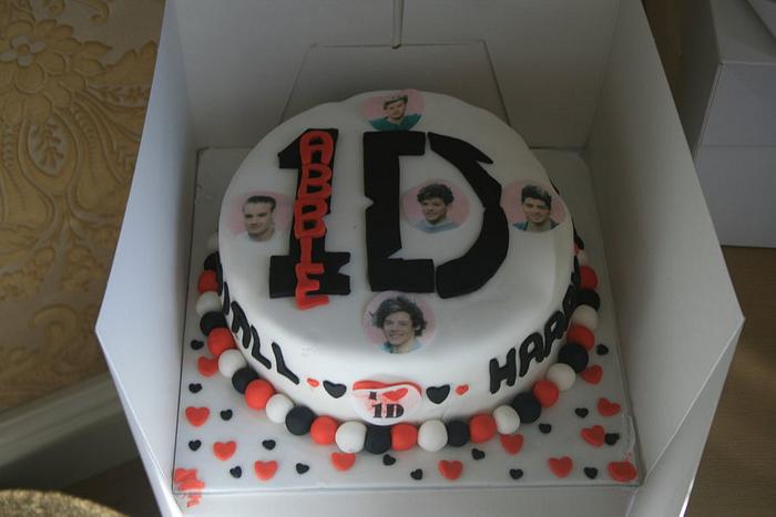 1 Direction Cake