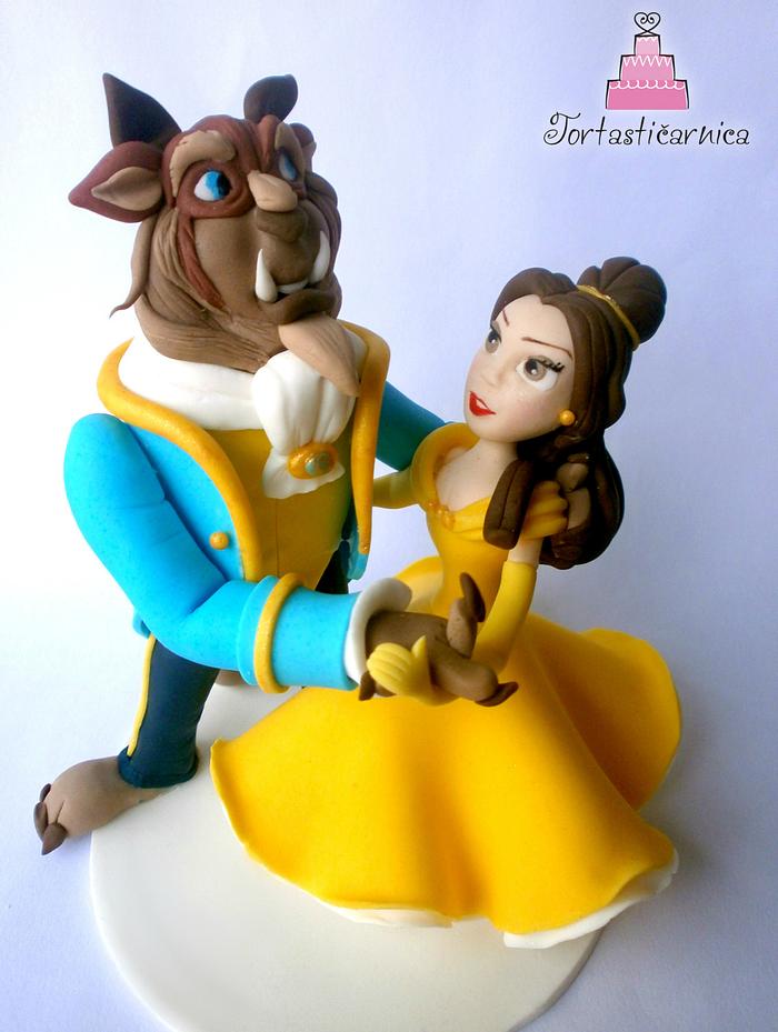 Beauty and the beast toppers