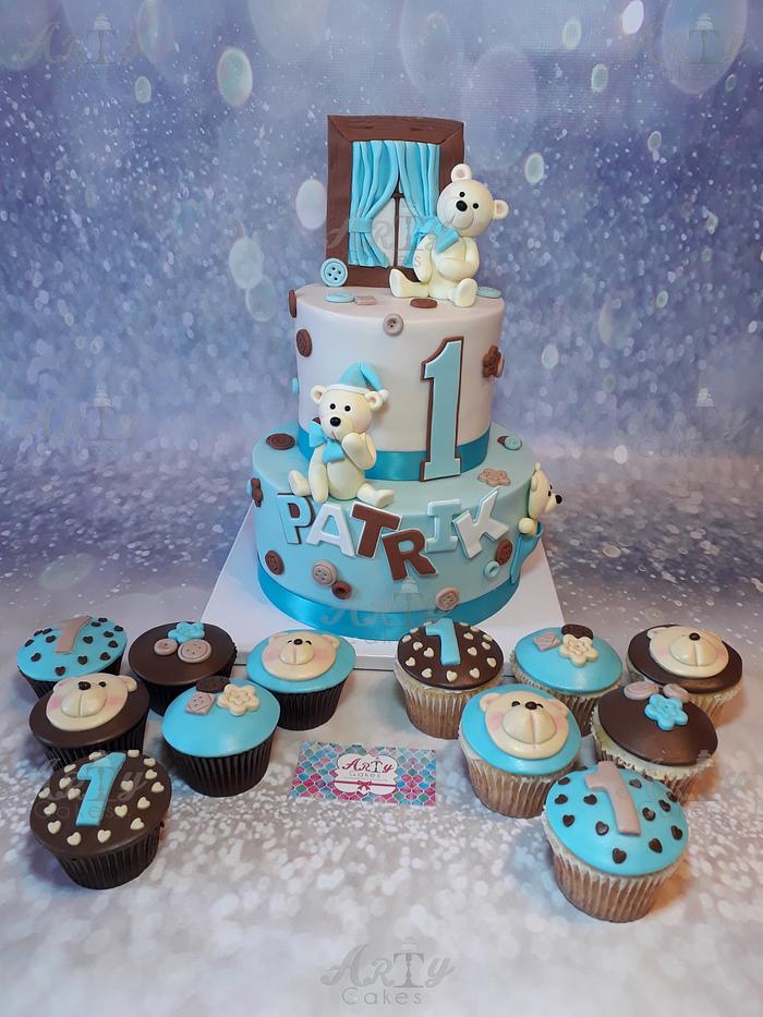 Funny bears by Arty cakes 