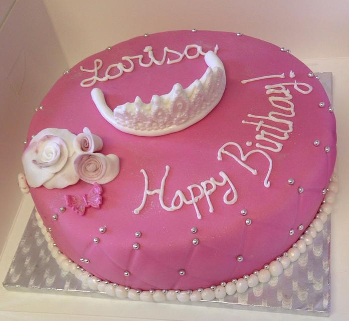 Pink Princess cake! 