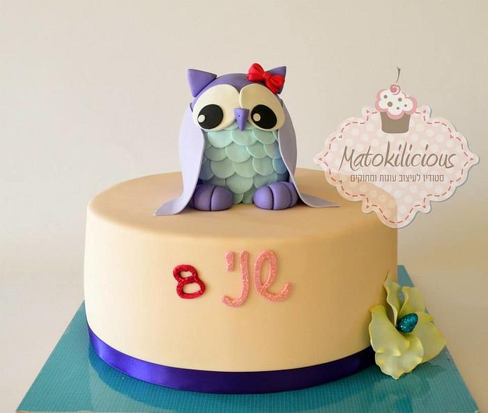 Sweet Owl Cake