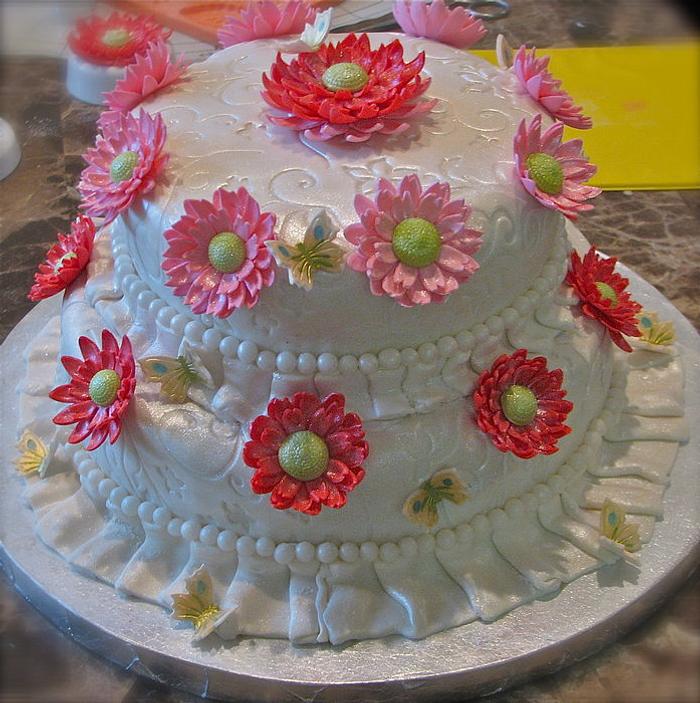 Lotus Flower cake