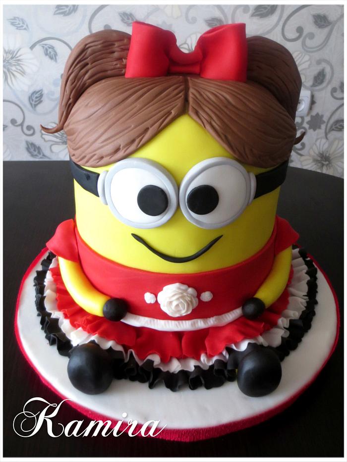 Minions cake