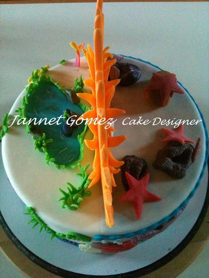 Spring and Summer Cake, Jannet Gòmez Cake Designer