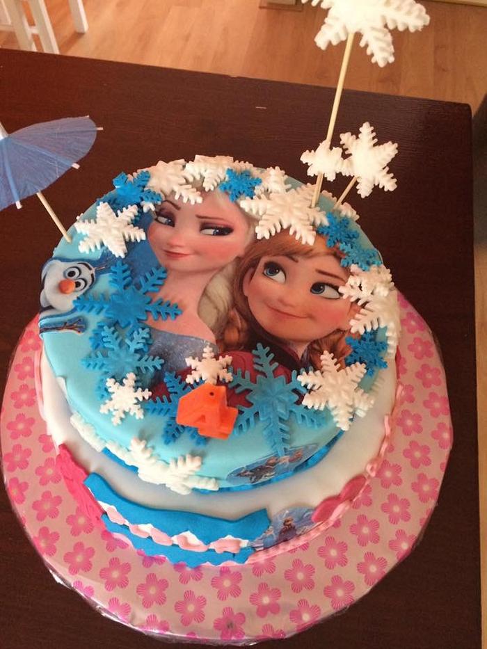 Frozen cake