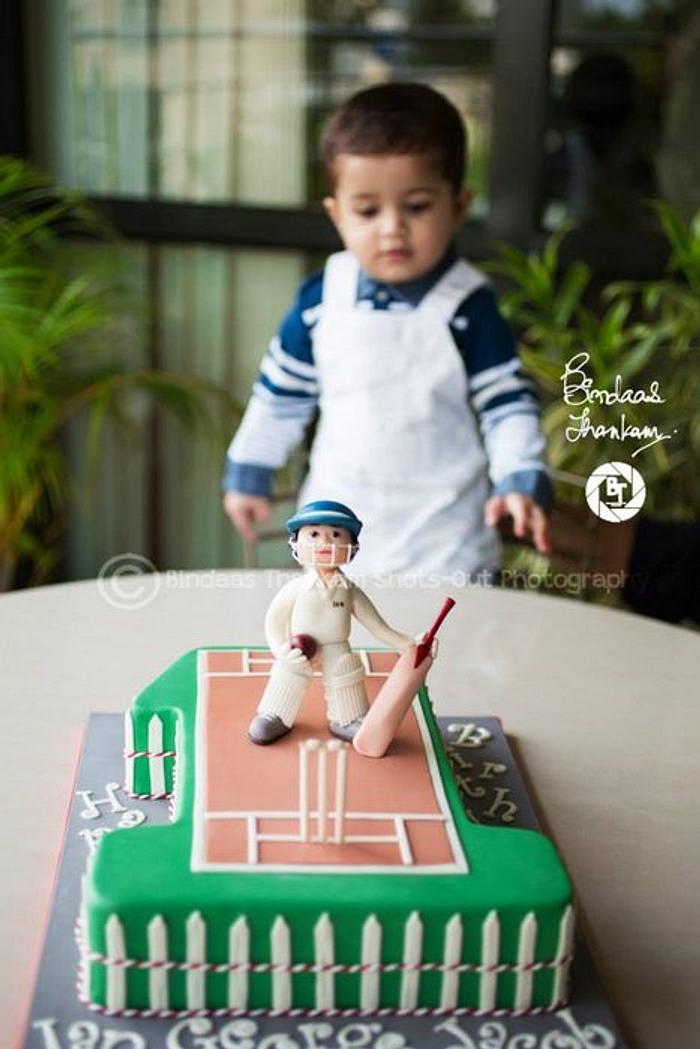 Man of the Match Cake for Ian George Jacob’s First Birthday