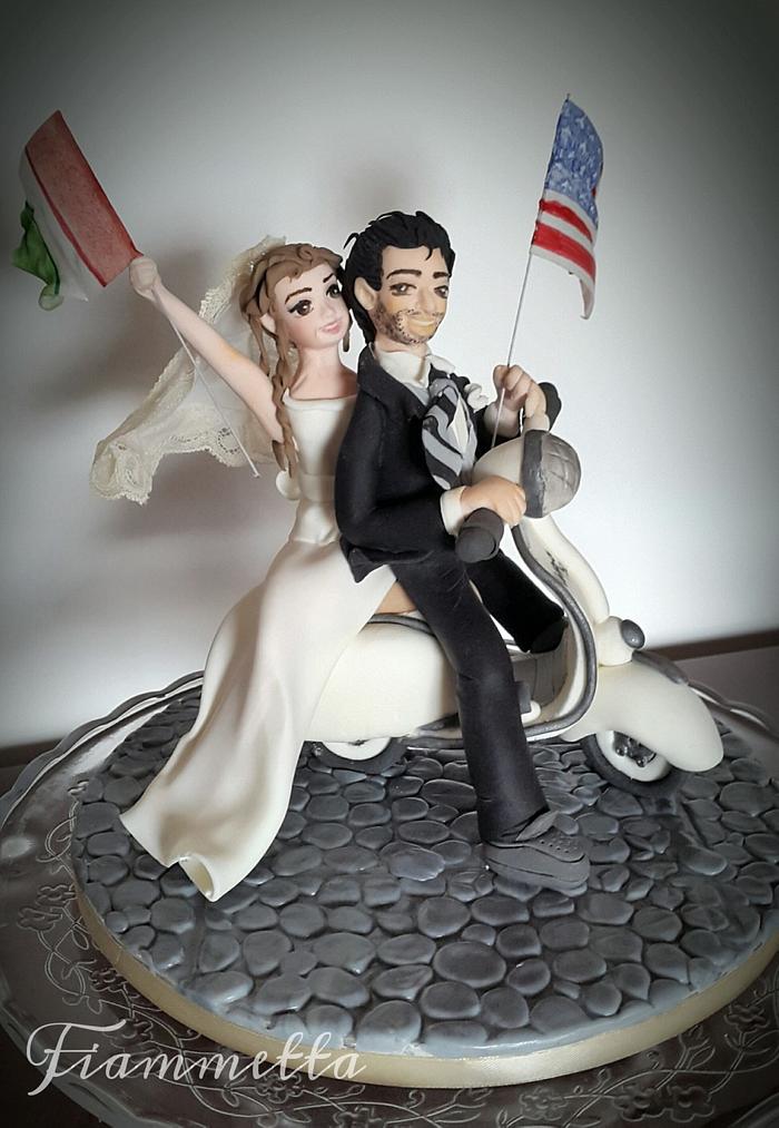 Wedding cake topper 