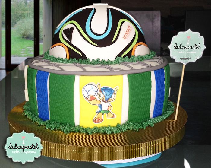 Brazil 2014 Cake