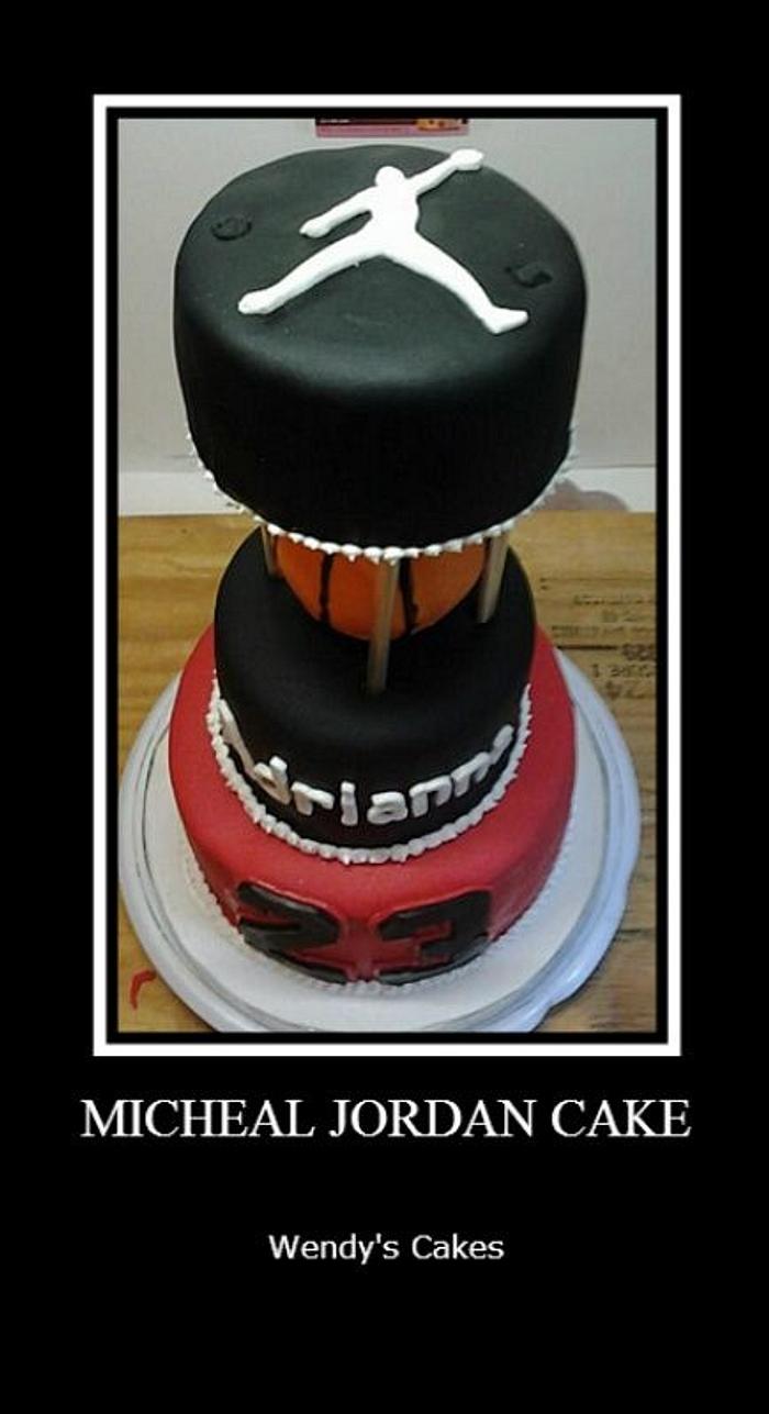 Michael Jordan Birthday Cake - CakeCentral.com