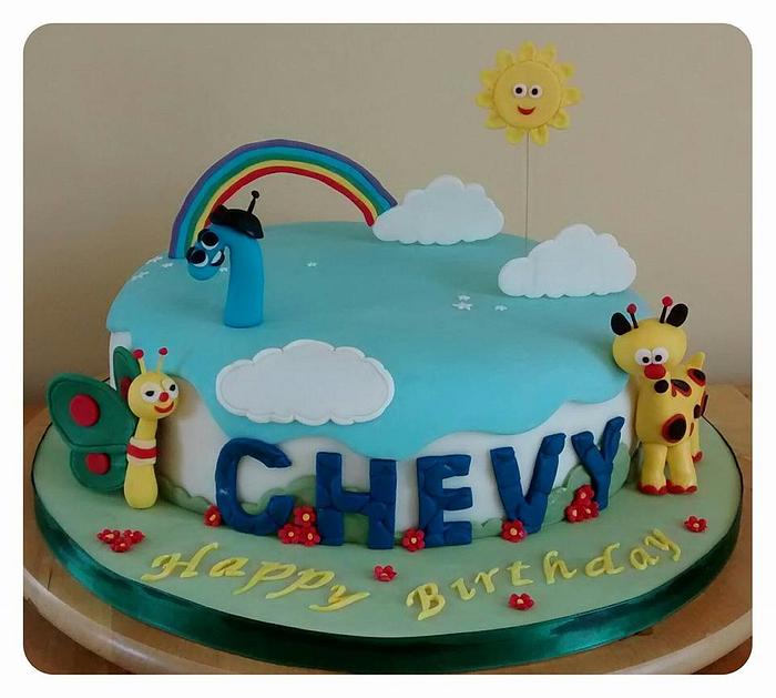 Chevy's baby tv 1st birthday cake