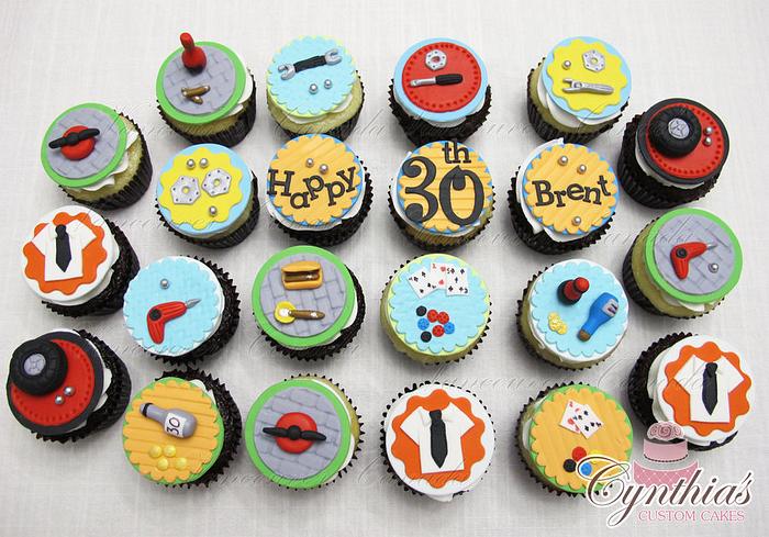 Manly cupcakes!