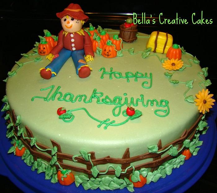 Thanksgiving cake 