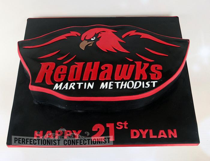 Dylan - Redhawks 21st Birthday Cake 