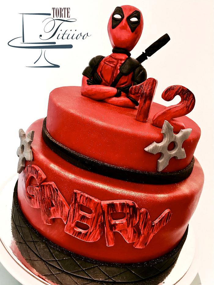 Deadpool cake