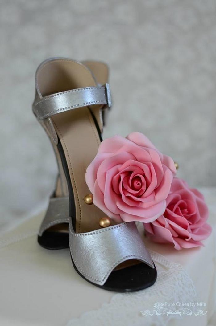 Sparkly Bridal Shoes