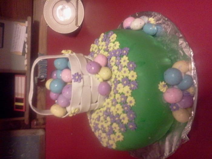 My first Easter cake