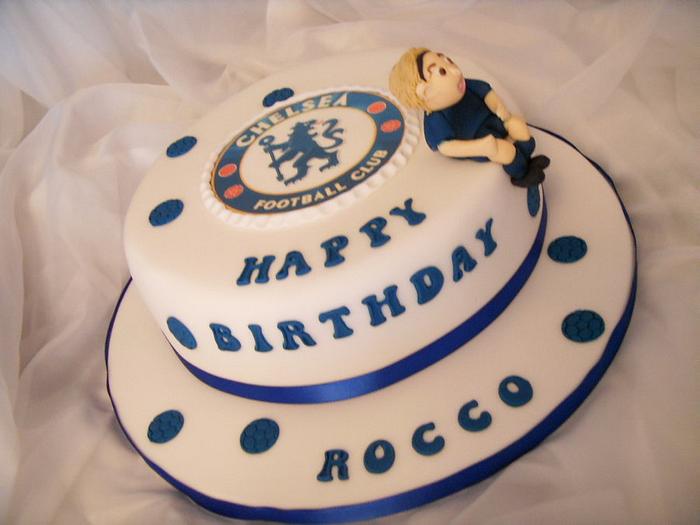 Fernando Torres Caricature Birthday Cake