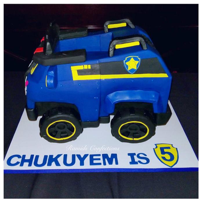 Chase Truck Cake
