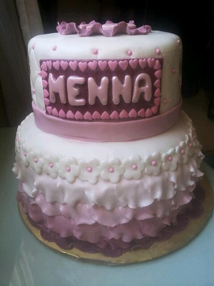 My daughter birthday cake