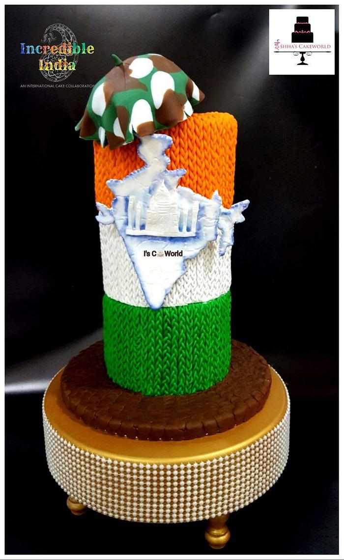 Independence Day Cake-Independence Theme Cake @FlavoursGuru