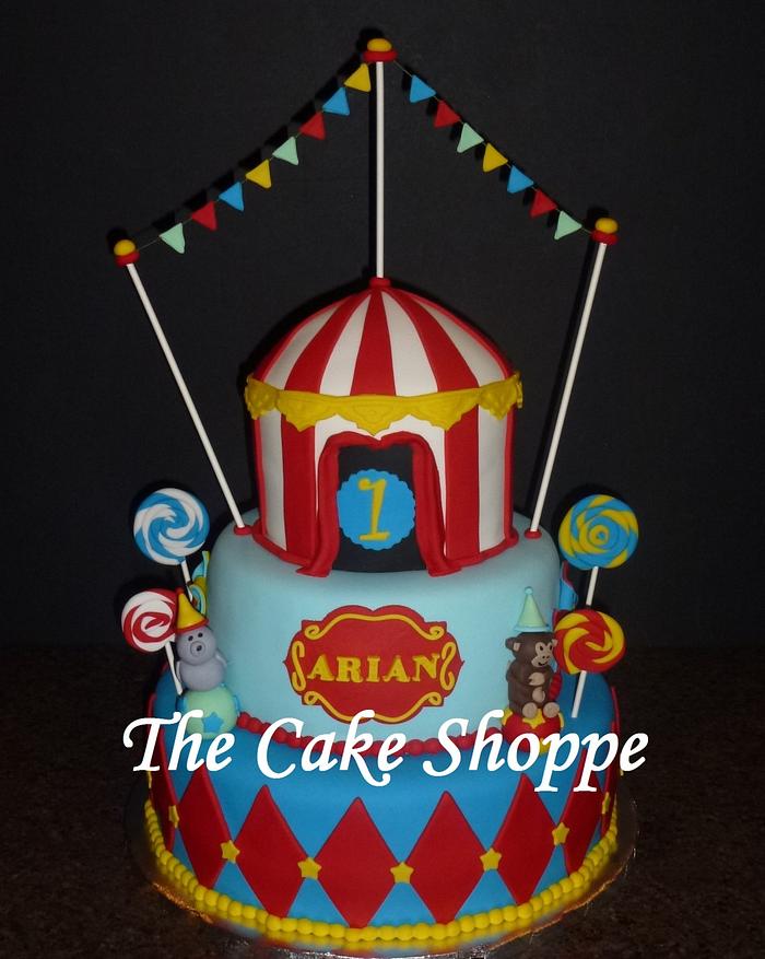 Circus Themed cake