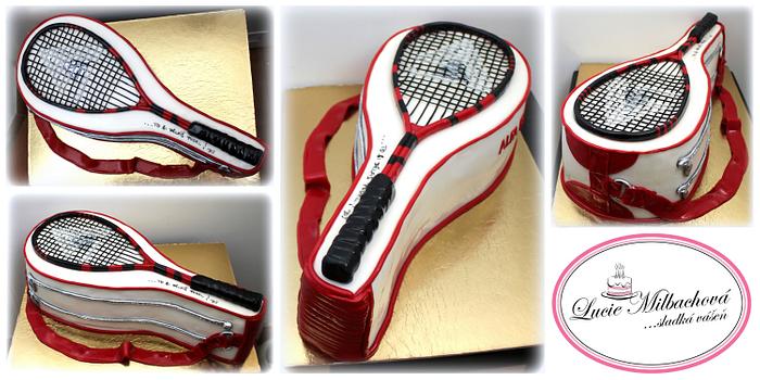 Racket for badminton