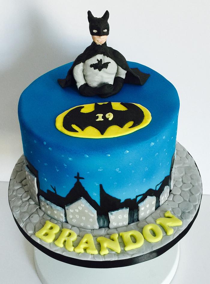 Batman Themed Cake - Decorated Cake by El Pastel - CakesDecor