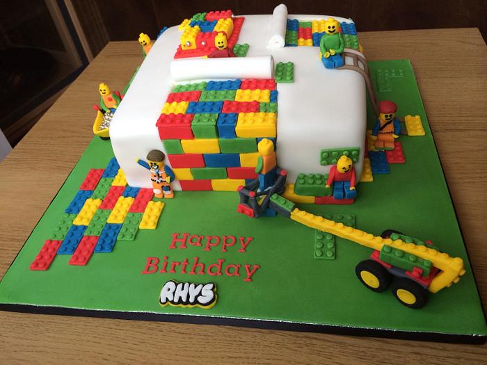 Lego cake. 