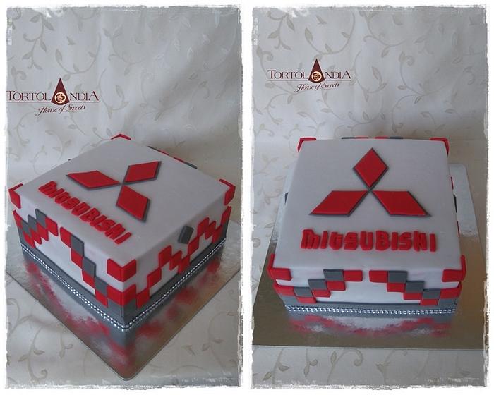 Mitsubishi cake