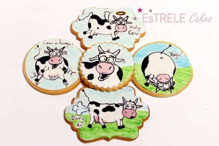 Fun cow cookies ;)