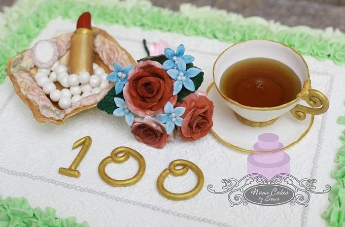 100th birthday cake :)