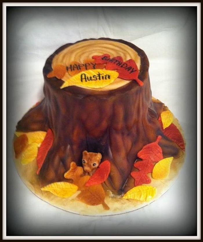 Fall Themed Cake