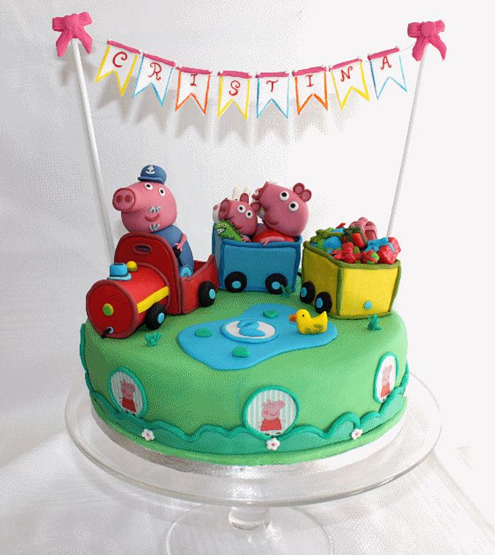 Peppa pig and friends