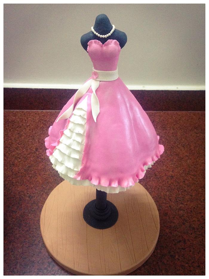 Mannequin Dress Cake