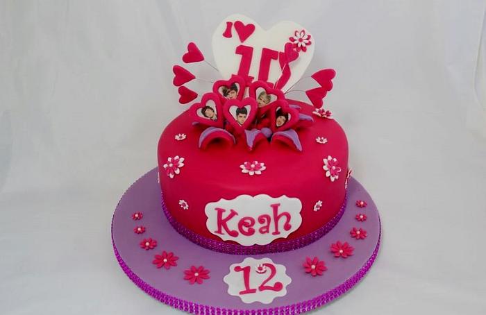 1D One Direction Cake