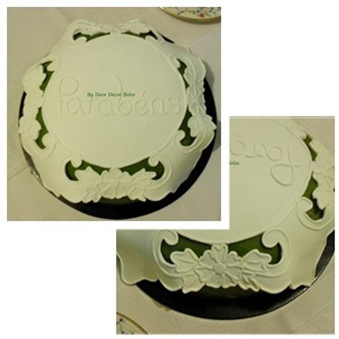 Madeira Embroidery Cake