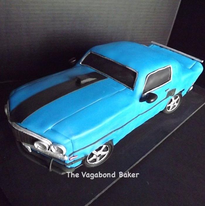 '69 Ford Mustang Groom's Cake