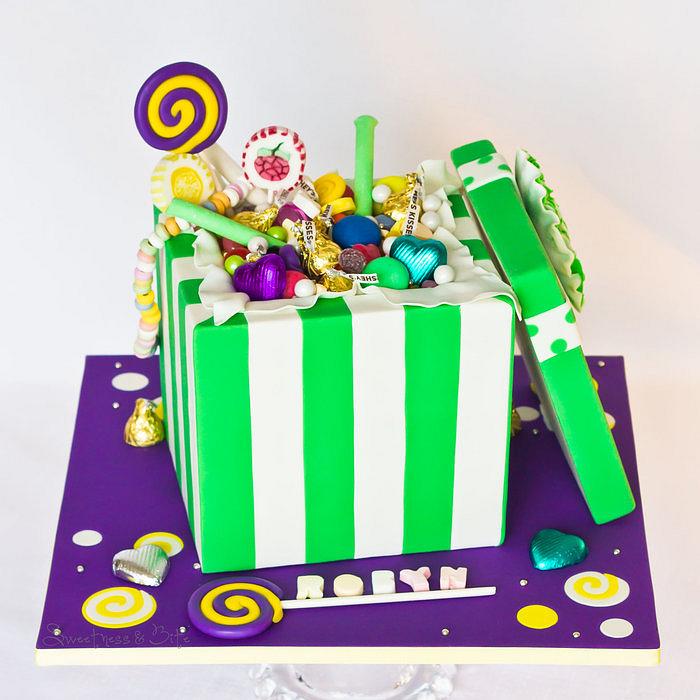 Lolly/Candy Box Cake