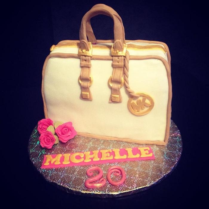 Mk bag cake 