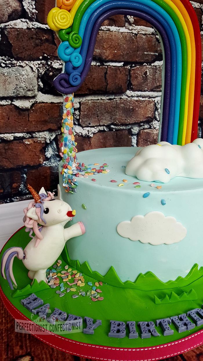 Lily - Unicorn Birthday Cake