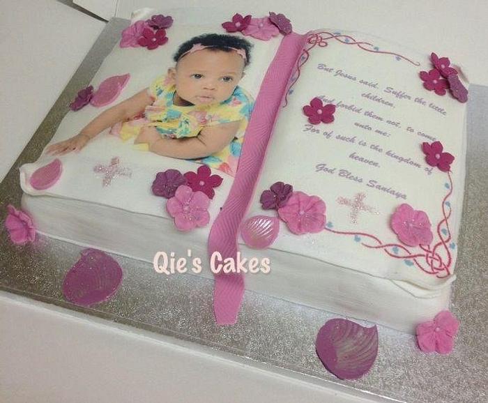 Sweet Baby's Open book cake