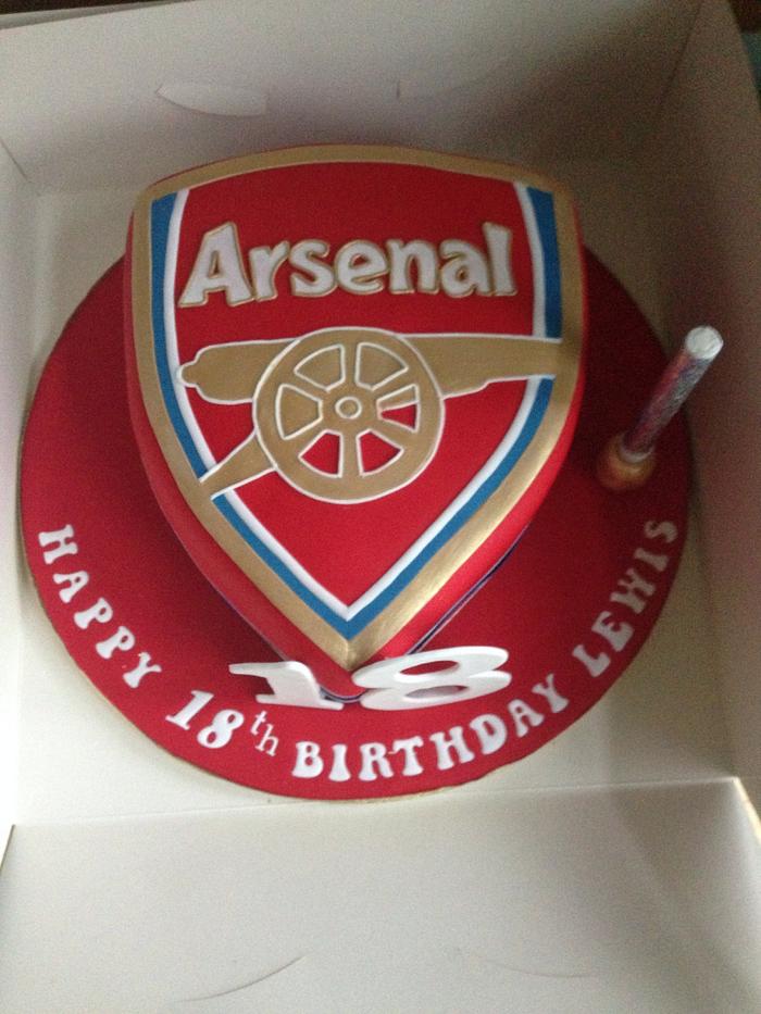 Arsenalbadge cake