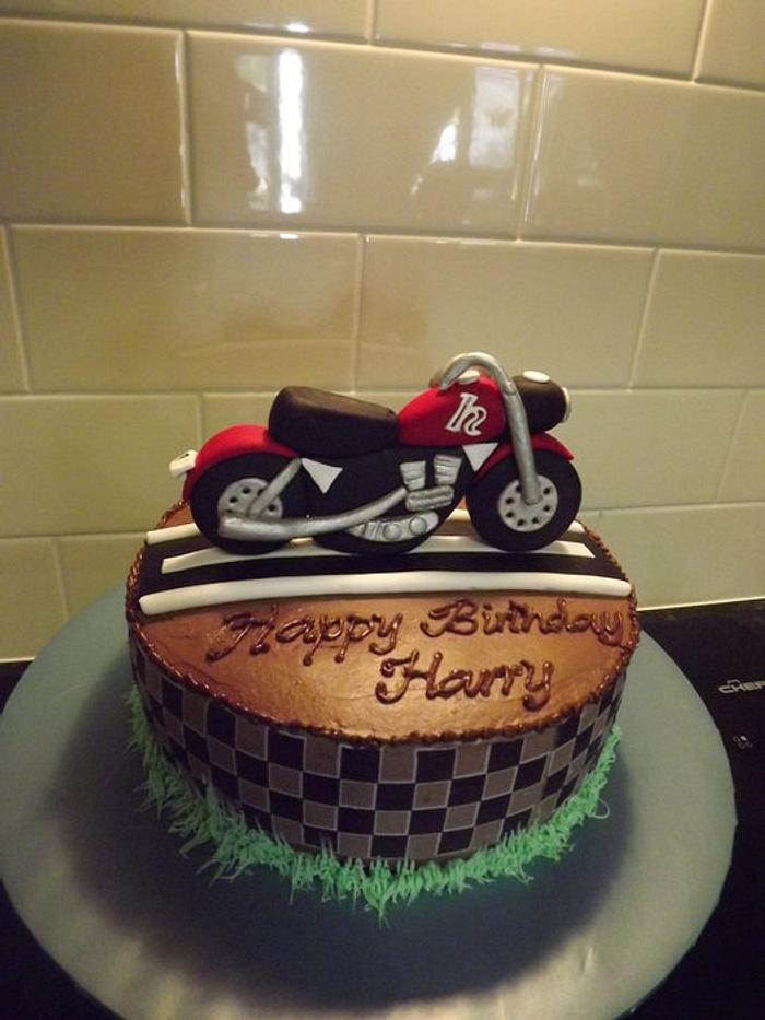 Motobike cake