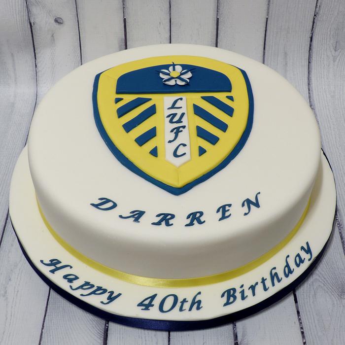 Leeds United Cake