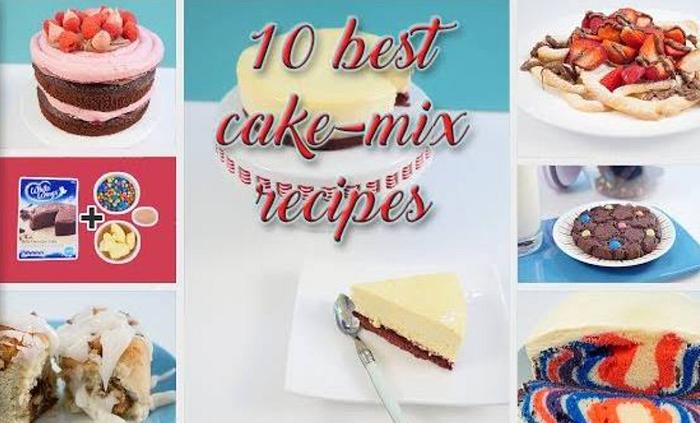 10 best recipes using cake mix!