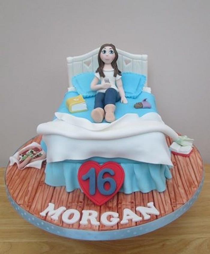 Teenage Bed Cake