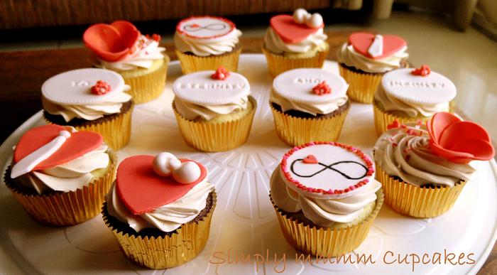 Some cupcakes for her beau