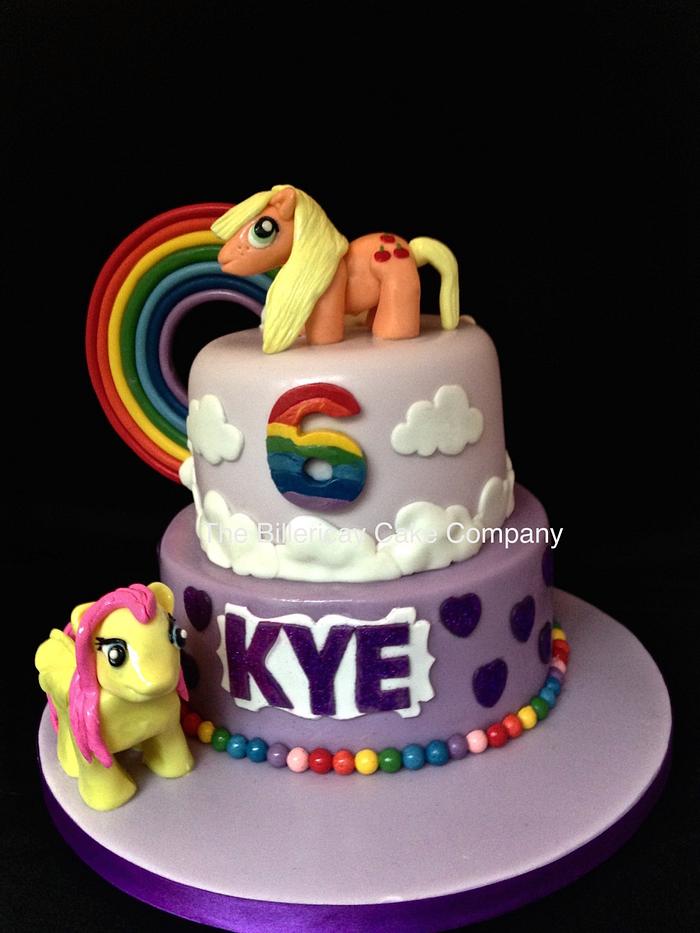 My Little Pony inspired cake