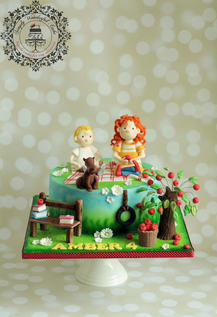 Stella and Sam cake for little Amber