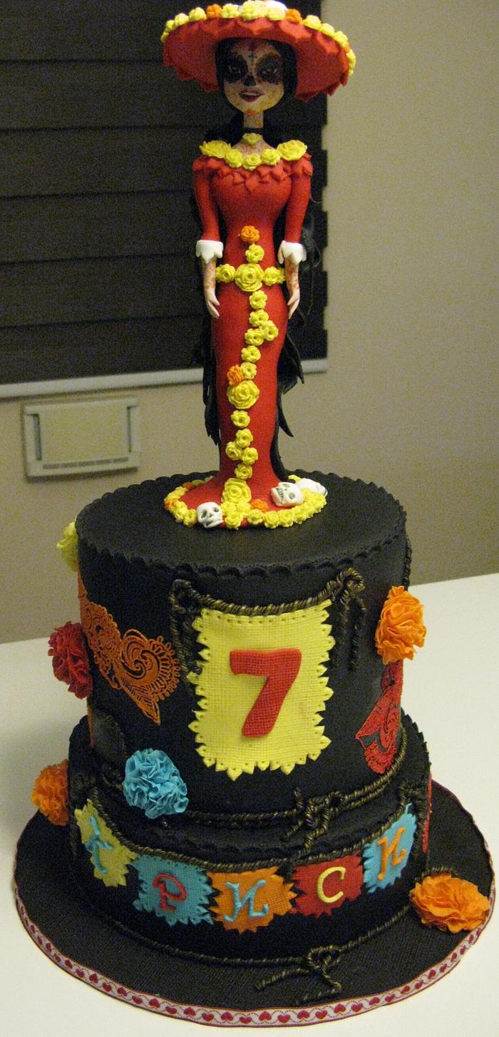 the book of life cake